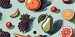 Various types of fruit under a stream of water
