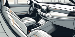 A car interior focusing on the seats